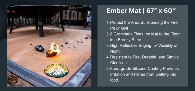 Ember Mat | 67″ x 60″ 