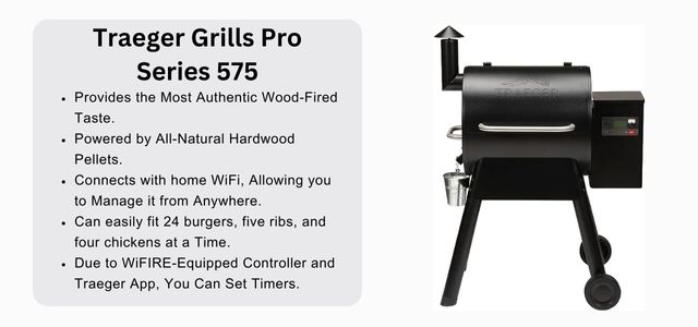 Traeger Grills Pro Series 575 pellet grill 