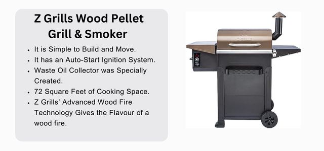 Z Grills Wood Pellet Grill & Smoker 