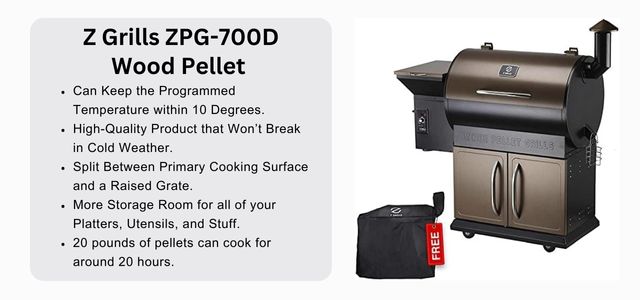 Z Grills ZPG-700D wood pellet grill and smoker