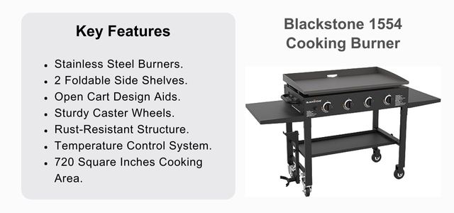 Blackstone 1554 Cooking Burner Gas Grills