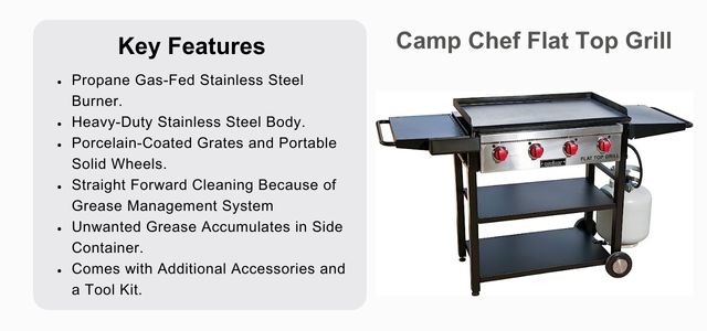 Camp Chef Flat Top Grill Gas Grills