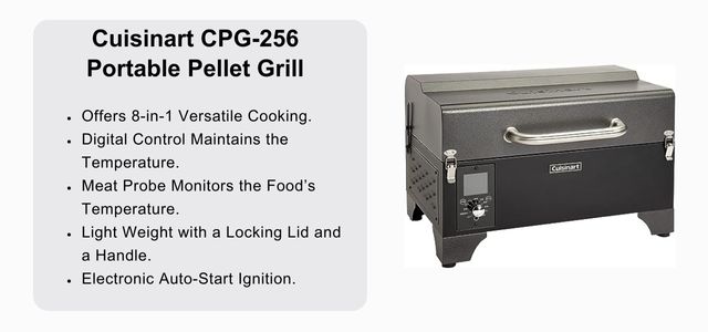 Cuisinart CPG-256 Portable Pellet Grill 