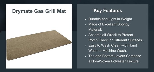 Drymate Gas Grill Mat 