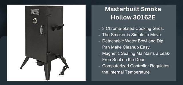Masterbuilt Smoke Hollow 30162E Electric Smoker