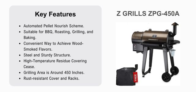 Z GRILLS ZPG-450A pellet grill