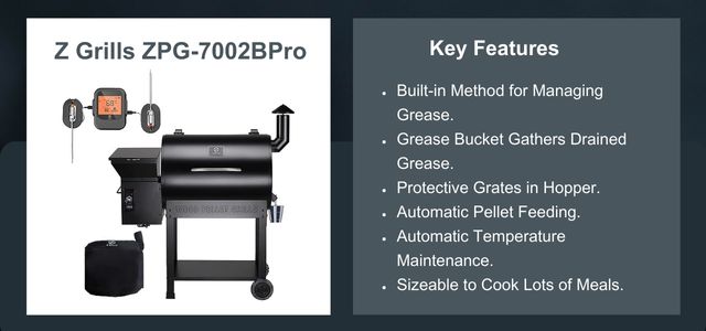 Z Grills ZPG-7002BPro Pellet Grill 