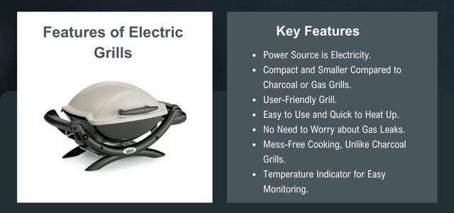 Features of Electric Grills