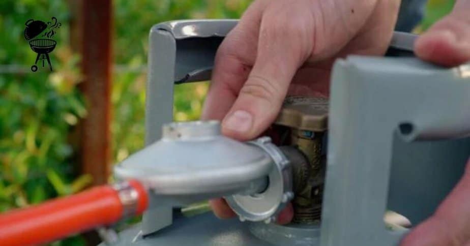 adding gas tank to a grill