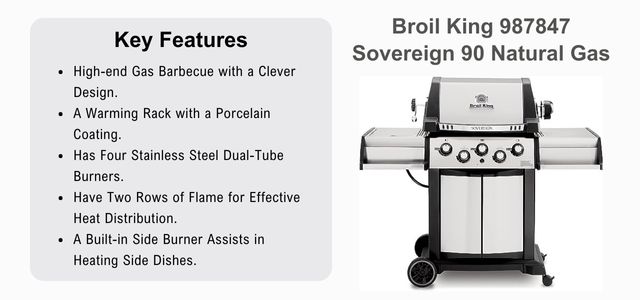 Broil King 987847 Sovereign 90 Natural Gas