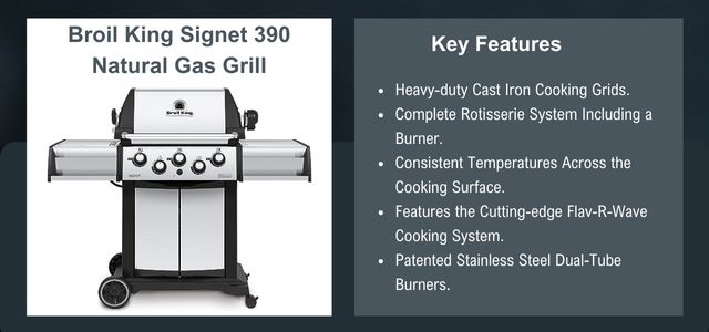 Broil King Signet 390 Natural Gas Grill