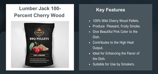 Lumber Jack 100-Percent Cherry Wood Pellets