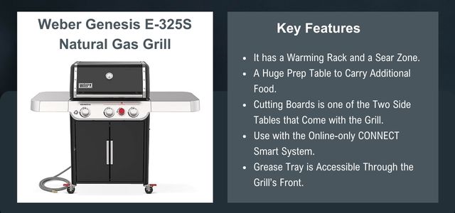 Weber Genesis E-325S Natural Gas Grill